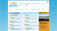 Desktop Screenshot of humguide.com